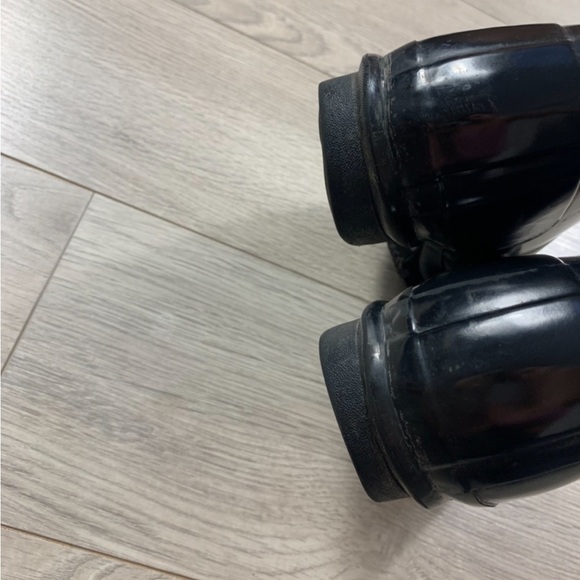 Hunter Black Original Tall Gloss Rain Boots - Picture 8 of 13